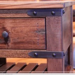 IFD Living Room Furniture Parota End Table