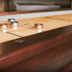 Plank And Hide 12' Paxton Shuffleboard