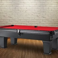 Plank And Hide Parsons Billiard Pool Table - Black