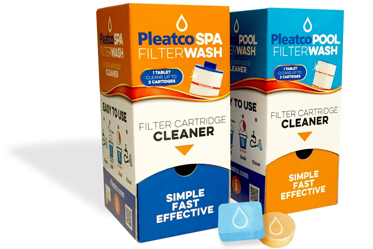 Pleatco Filter Wash - Spa Cartridge Cleaning Tablets Spa/Hot Tub Supplies 3 Pleatco Filter Wash - Spa Cartridge Cleaning Tablets Spa/Hot Tub Supplies