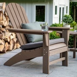 Seating Furniture POLYWOOD Adirondack Chair - Sand