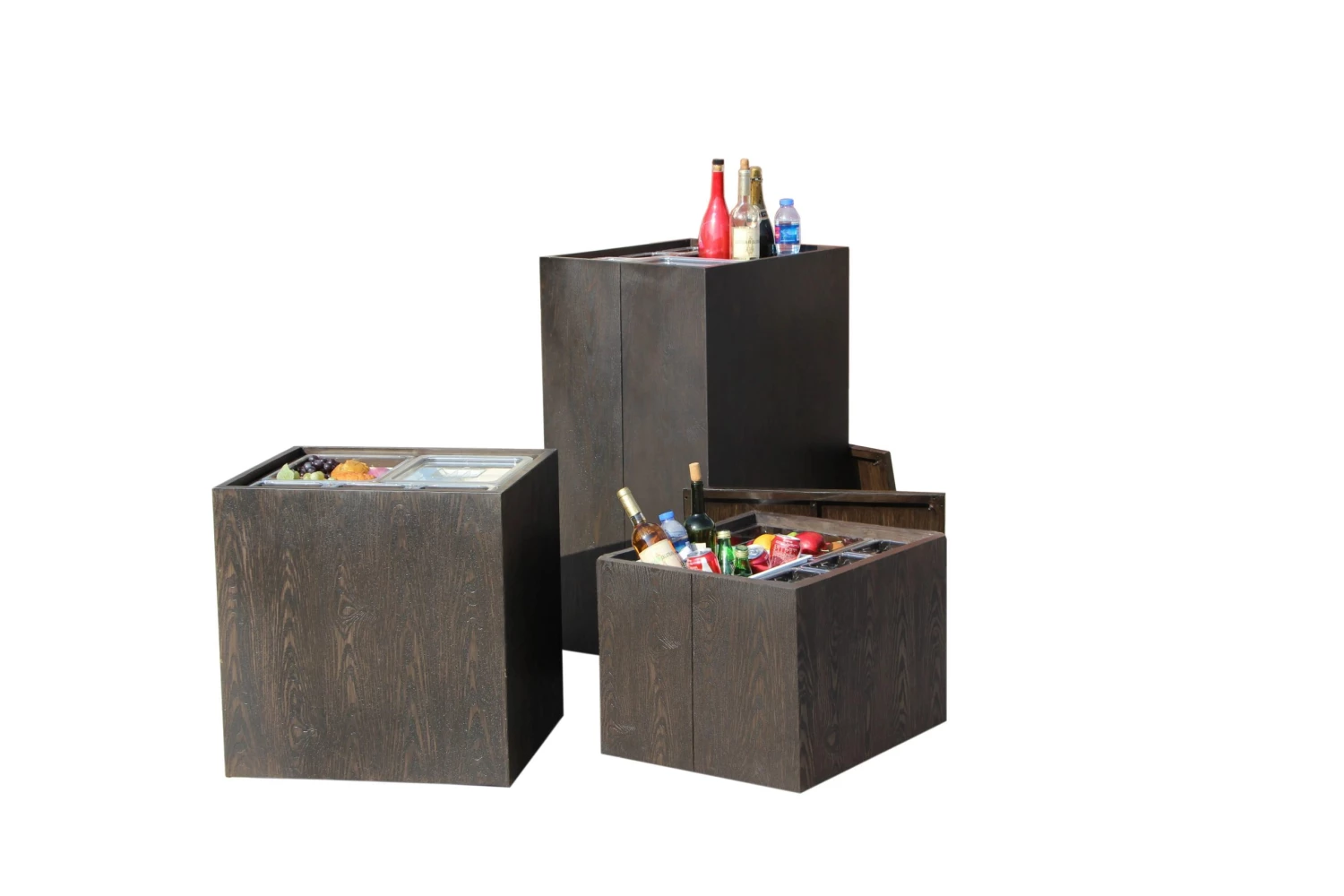Plank And Hide Storage St. Kitts Chips & Dip/Ice Chest - Medium 2 Plank And Hide Storage St. Kitts Chips & Dip/Ice Chest - Medium