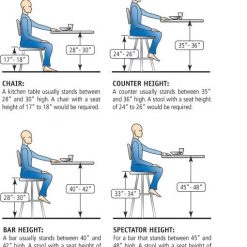Liberty Sawhorse Counter Stool Bar Stools