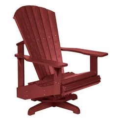 Canadian Recyled Plastics Seating Furniture CRP Swivel Adirondack Chair 15 Canadian Recyled Plastics Seating Furniture CRP Swivel Adirondack Chair