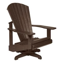Canadian Recyled Plastics Seating Furniture CRP Swivel Adirondack Chair 12 Canadian Recyled Plastics Seating Furniture CRP Swivel Adirondack Chair