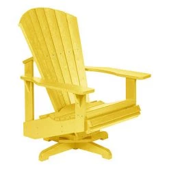 Canadian Recyled Plastics Seating Furniture CRP Swivel Adirondack Chair 14 Canadian Recyled Plastics Seating Furniture CRP Swivel Adirondack Chair