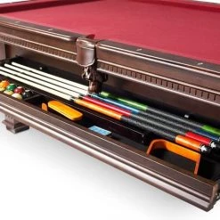 Plank And Hide 8' Talbot Billiard Pool Table