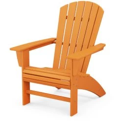 POLYWOOD Adirondack Chair - Tangerine
