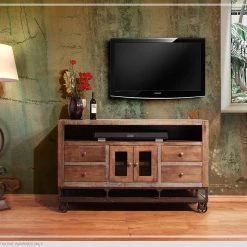 IFD Living Room Furniture Urban Gold TV Stand