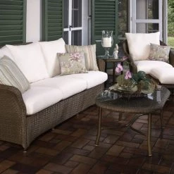 Lloyd Flanders Weekend Retreat Outdoor Wicker Lounge Chair Seating Furniture
